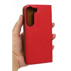 Etui KABURA SPECIAL FLIP na telefon Samsung Galaxy S23 S911 czerwone