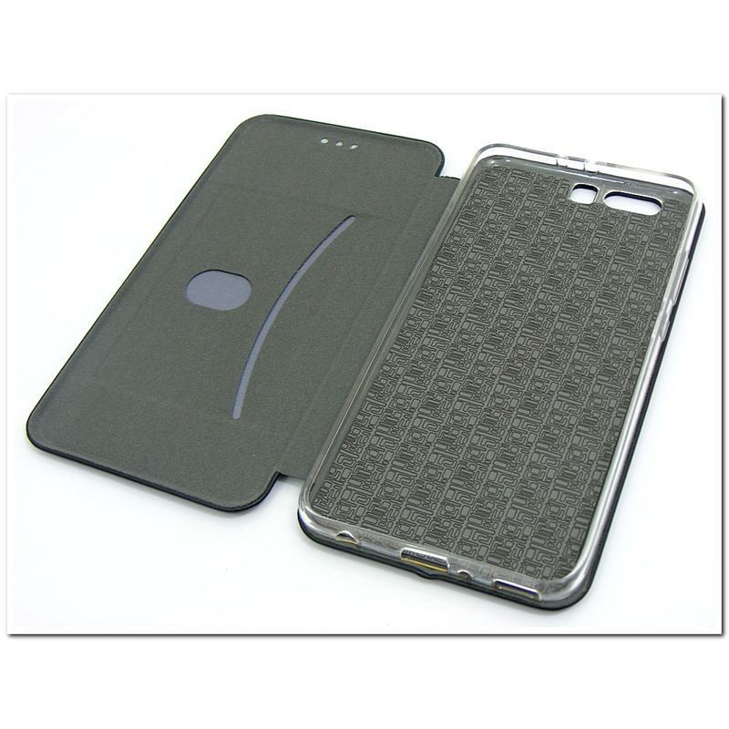 Etui Flip Case Qult Round na telefon Huawei P10+ czarne