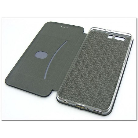 Etui Flip Case Qult Round na telefon Huawei P10+ czarne