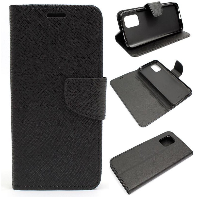 Etui Fancy Diary na telefon Xiaomi Mi 10 Lite 5G czarne