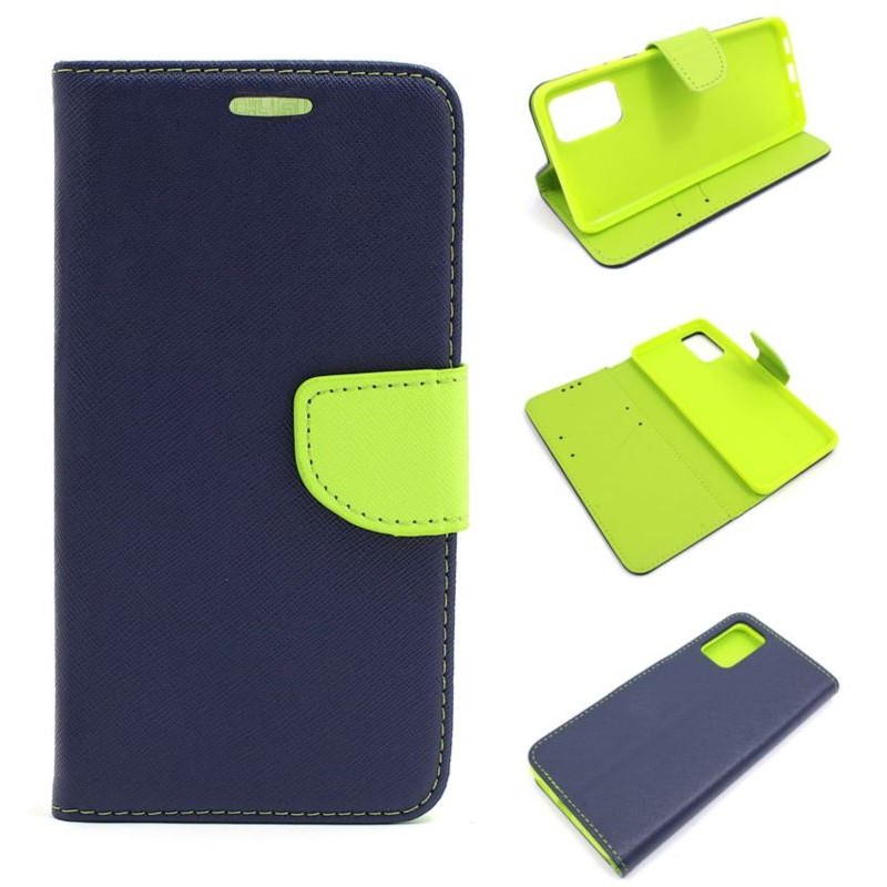 Etui Fancy Diary na telefon Samsung Galaxy S20+ G985 granatowe