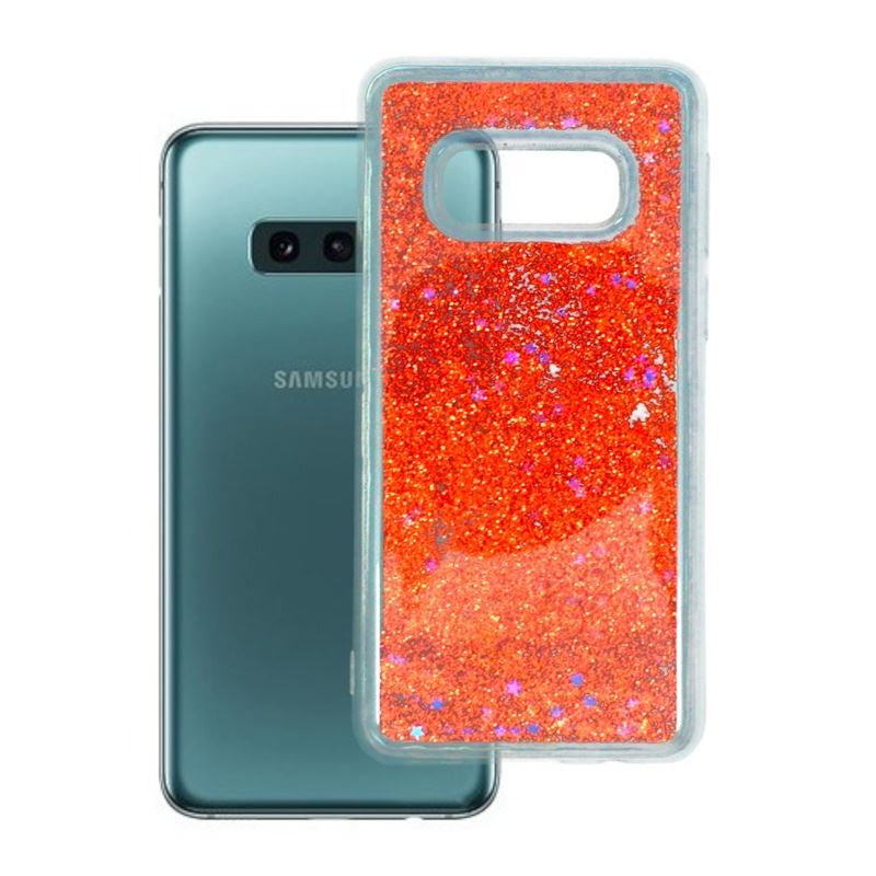 Etui Liquid / Water Case na telefon Samsung Galaxy S10e G970 czerwone