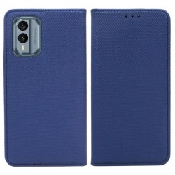 Etui Smart Magnet na telefon Nokia X30 5G TA-1450 granatowe