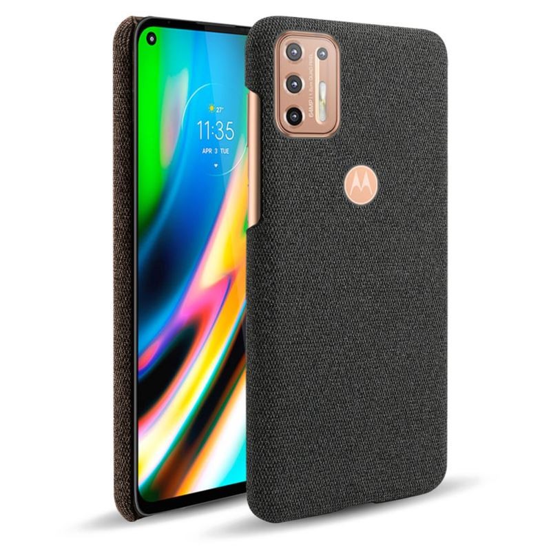 Etui Cloth Case na telefon motorola moto g9+ XT2087 czarne