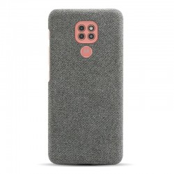 Etui Cloth Case na telefon motorola moto g9 / g9 play / e7+ szare