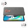 Etui Cloth Case na telefon motorola moto g9 / g9 play / e7+ szare