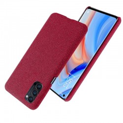 Etui Cloth Case na telefon OPPO Reno 4 Pro 5G CPH2089 czerwone