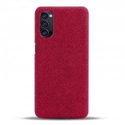 Etui Cloth Case na telefon OPPO Reno 4 Pro 5G CPH2089 czerwone