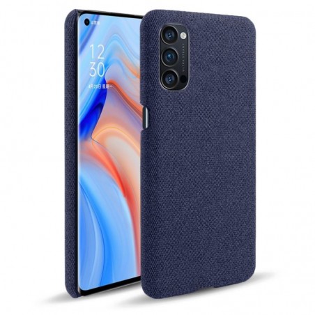 Etui Cloth Case na telefon OPPO Reno 4 Pro 5G CPH2089 granatowe
