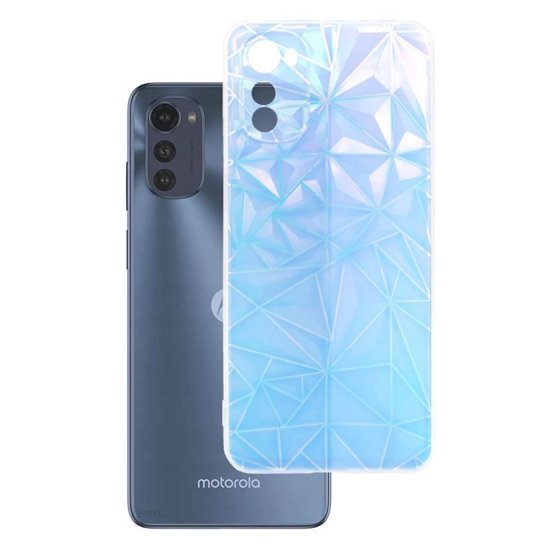 Etui Neo na telefon motorola moto e32 / e32s niebieskie