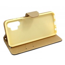 Etui Fancy Diary na telefon Samsung Galaxy A13 4G A135 A137 czarno-złote
