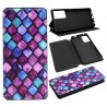 Etui Leather Case Design na telefon TCL 40SE T610K2 6156 wzór 2