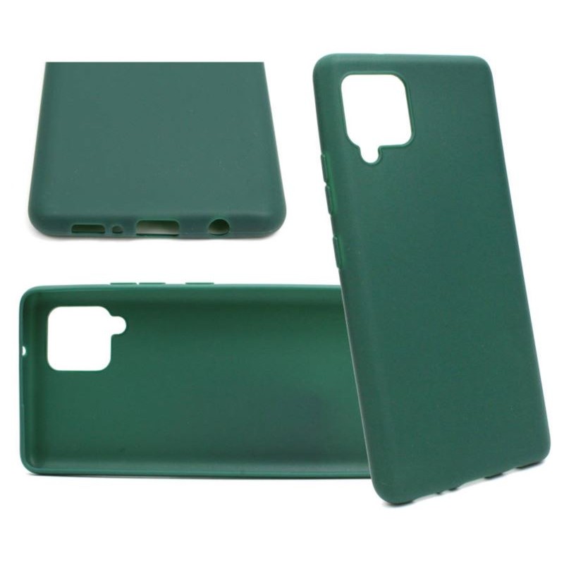 Etui Jelly Case na telefon Samsung Galaxy A42 5G 2020 A426 zielone MATT