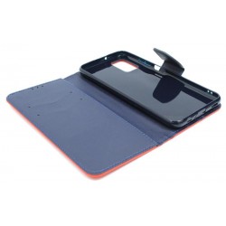 Etui Fancy Diary na telefon Samsung Galaxy A03s A037 czerwone