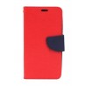 Etui Fancy Diary na telefon motorola moto e4+ XT1771 czerwone