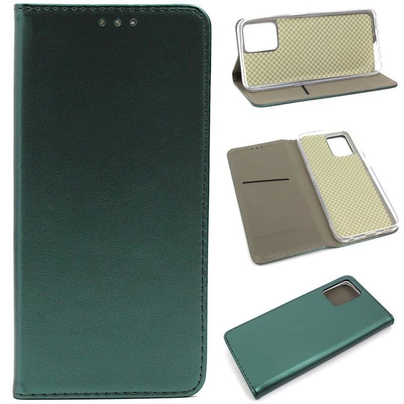 Etui Smart Magnet na telefon Realme 8i RMX3151 zielone HQ