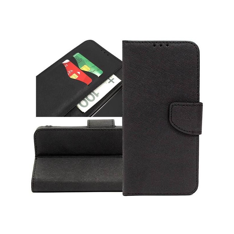 Etui Fancy Diary na telefon Samsung Galaxy A6 2018 A600 czarne
