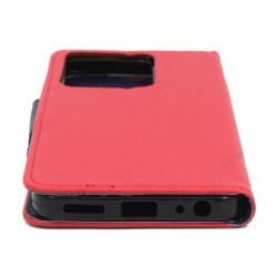 Etui Fancy Diary na telefon Vivo Y35 V2205 / Y22 / Y22s 4G czerwone