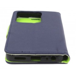 Etui Fancy Diary na telefon Vivo Y35 V2205 / Y22 / Y22s 4G granatowe
