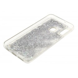 Etui Liquid / Water Case na telefon Samsung Galaxy A20e A202 srebrne