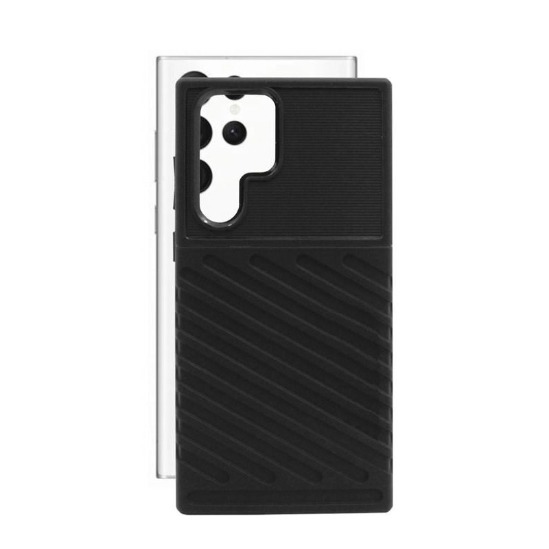ETUI PANCERNE THUNDER na telefon Samsung Galaxy S22 Ultra S908 czarne