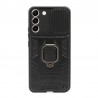 Etui PANCERNE RING LENS na telefon Samsung Galaxy S22+ 5G S906 czarne