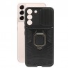 Etui PANCERNE RING LENS na telefon Samsung Galaxy S22+ 5G S906 czarne