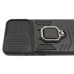 Etui PANCERNE RING LENS na telefon Samsung Galaxy S22+ 5G S906 czarne