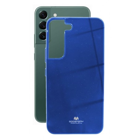 Etui Mercury JELLY na telefon Samsung Galaxy S22+ 5G S906 niebieskie