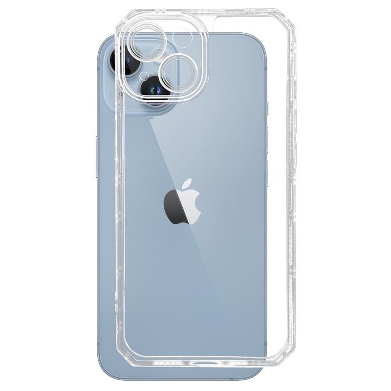 Etui pancerne AntiShock na telefon Apple iPhone 14 bezbarwne