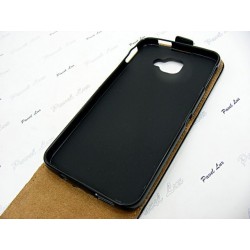 Etui pionowe z klapką SLIM FLEX na telefon Alcatel iDol 4S 6070k czarne