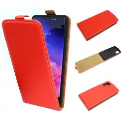 Etui pionowe z klapką SLIM FLEX na telefon Samsung Galaxy A41 A415 czerwone HQ