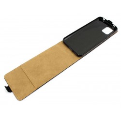 Etui pionowe z klapką SLIM FLEX na telefon Xiaomi Mi 10 Lite 5G czarne HQ
