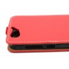 Etui pionowe z klapką SLIM FLEX na telefon HTC ONE A9s czerwone