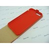 Etui pionowe z klapką SLIM FLEX na telefon Apple iPhone 7+ A1661 / 8+ A1864 czerwone