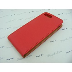 Etui pionowe z klapką SLIM FLEX na telefon Apple iPhone 7+ A1661 / 8+ A1864 czerwone