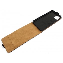 Etui pionowe z klapką SLIM FLEX na telefon Apple iPhone 11 Pro Max A2161 czarne HQ