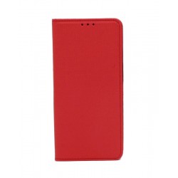 Etui Smart Magnet na telefon TCL 30 / 30+ T676 czerwone