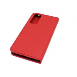 Etui Smart Magnet na telefon TCL 30 / 30+ T676 czerwone