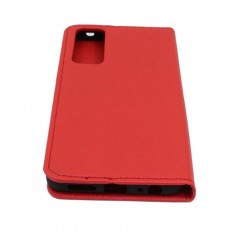 Etui Smart Magnet na telefon TCL 30 / 30+ T676 czerwone