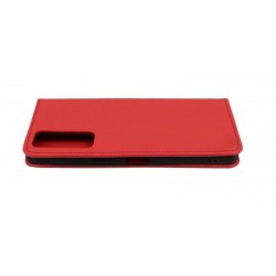 Etui Smart Magnet na telefon TCL 30 / 30+ T676 czerwone