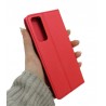 Etui Smart Magnet na telefon TCL 30 / 30+ T676 czerwone