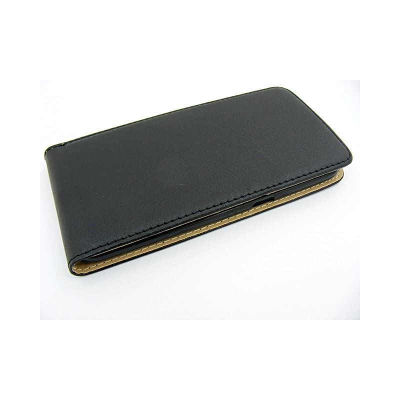 Etui pionowe z klapką SLIM FLEX na telefon Samsung Galaxy S7 Edge G935 czarne