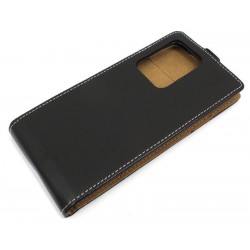Etui pionowe z klapką SLIM FLEX na telefon Samsung Galaxy S20 Ultra G988 czarne HQ