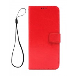 Etui Smart Crazy na telefon Infinix Hot 20 5G X666 czerwone