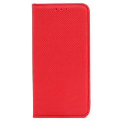 Etui Smart Magnet na telefon Huawei Y7 TRT-LX1 PRIME czerwony