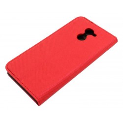 Etui Smart Magnet na telefon Huawei Y7 TRT-LX1 PRIME czerwony
