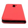 Etui Smart Magnet na telefon Huawei Y7 TRT-LX1 PRIME czerwony