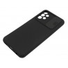 Etui SILICONE LENS na telefon Samsung Galaxy A13 4G A135 A137 czarne