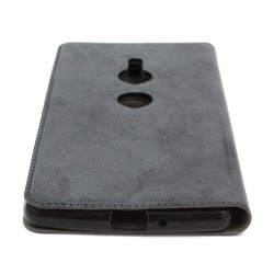 Etui Smart Magnet na telefon Sony Xperia XZ2 H8296 czarne 2